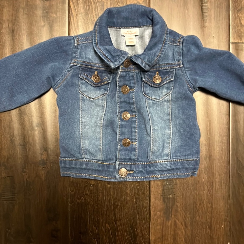 Cat and Jack Gender Neutral Denim Jean Jacket! Worn one time!